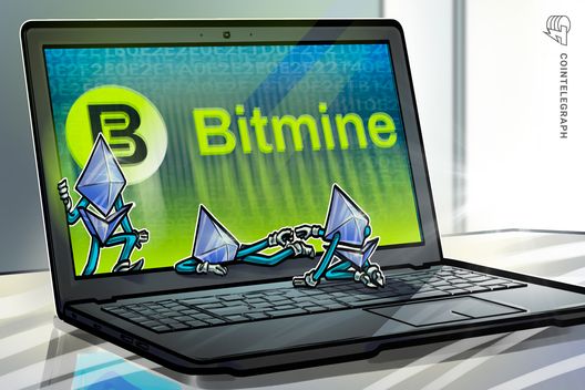 bitmine scoops 147m of eth in its biggest week of buying this year 2026 03 31 06 36 52