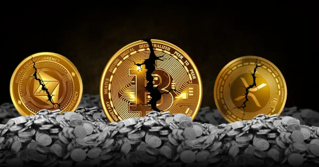 why is crypto market going down today btc eth and xrp crash 2026 06 18 21 43 25